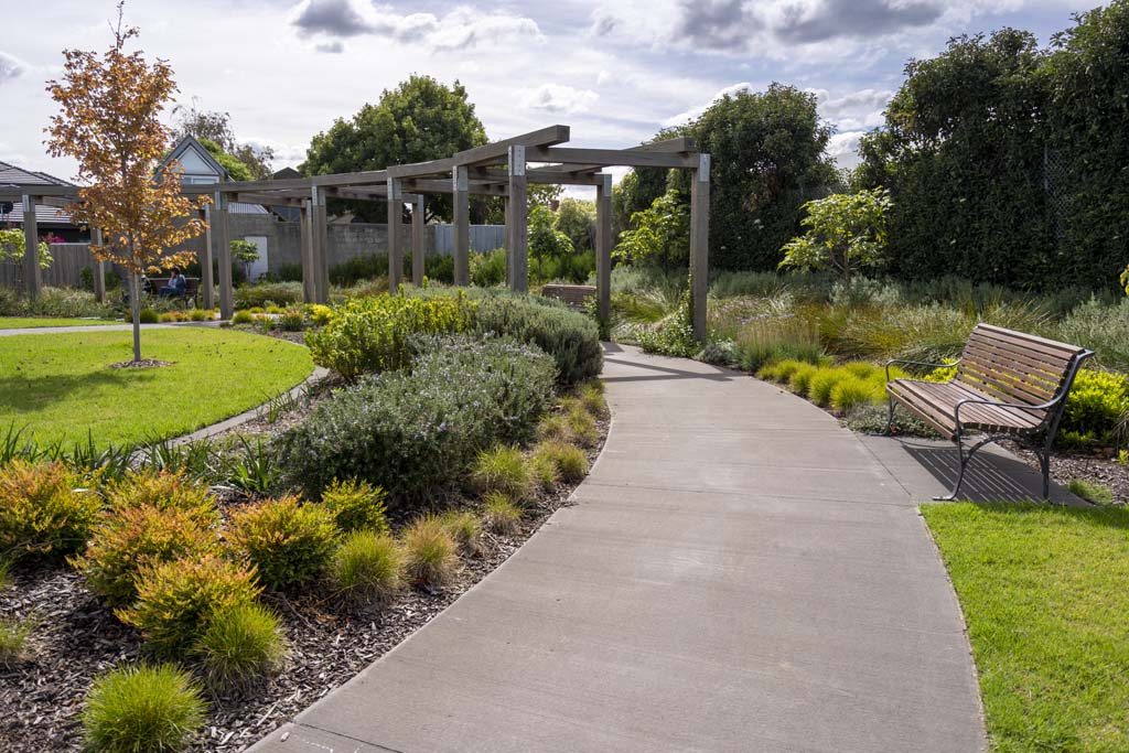Rosanna Street Reserve Sensory Garden